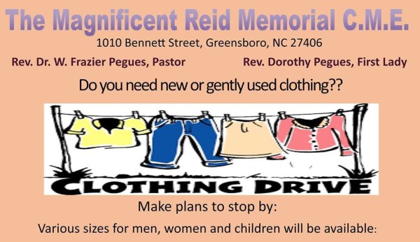 Clothing Drive Flyer (2)